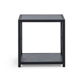 Lima Lamp Table - Black Ash