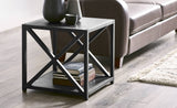 Lima Lamp Table - Black Ash