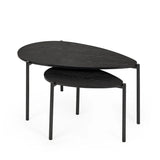 Lorette Teardrop Nesting Coffee Table