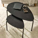 Lorette Teardrop Nesting Coffee Table