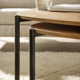 Lorette Teardrop Nesting Coffee Table