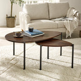 Lorette Teardrop Nesting Coffee Table