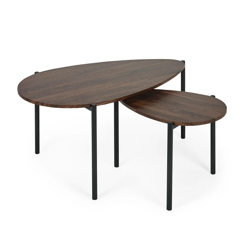 Lorette Teardrop Nesting Coffee Table