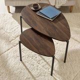 Lorette Teardrop Nesting Coffee Table