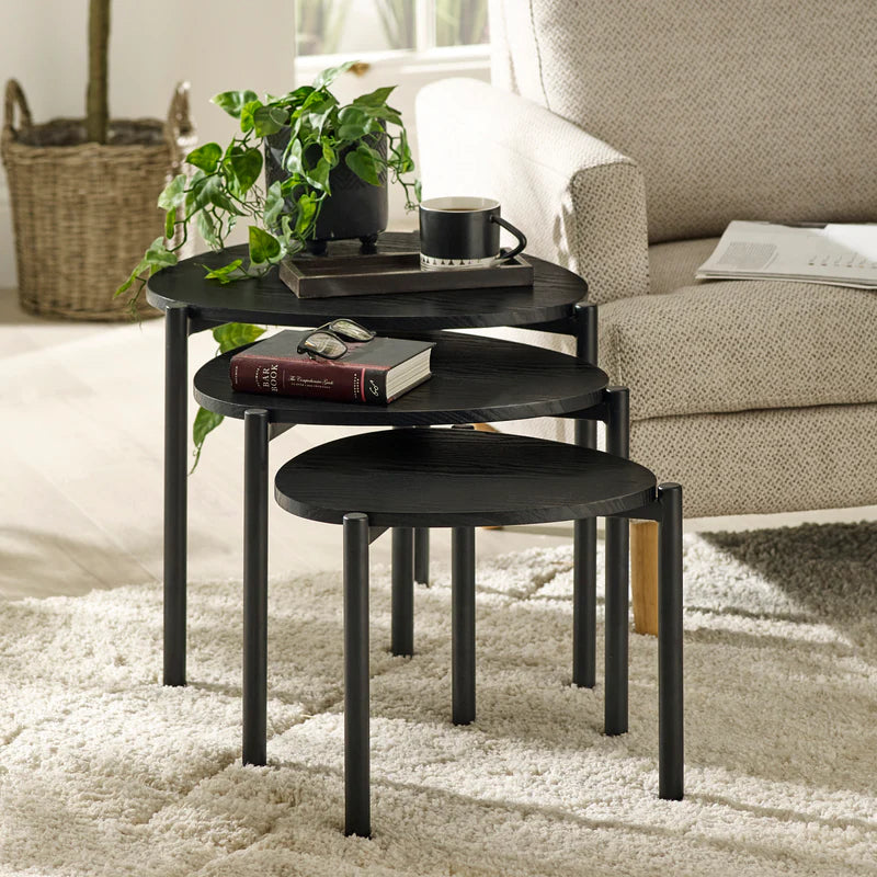 Lorette Teardrop Nesting Side Table