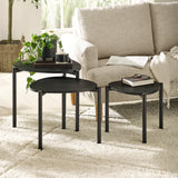 Lorette Teardrop Nesting Side Table