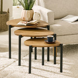 Lorette Teardrop Nesting Side Table