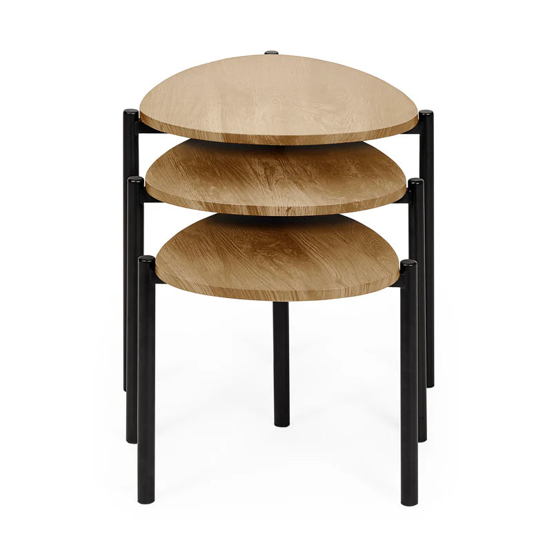 Lorette Teardrop Nesting Side Table