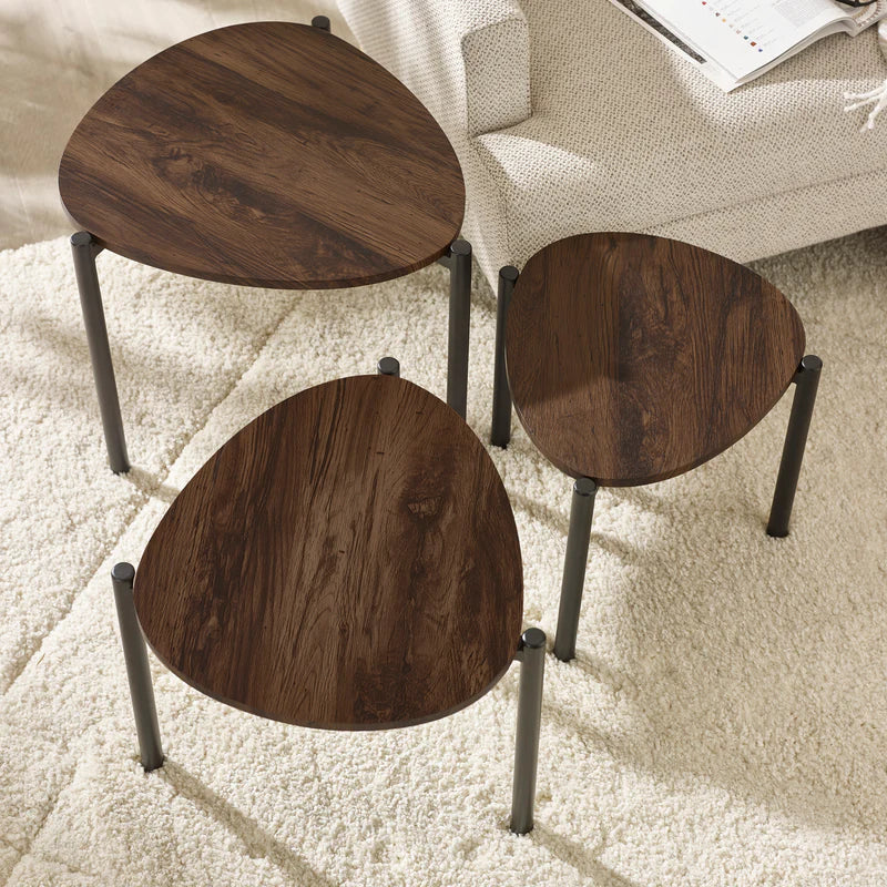 Lorette Teardrop Nesting Side Table