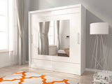 Maja IX Sliding Door Wardrobe 200cm