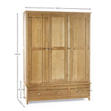 Mallory 3 Door Wardrobe
