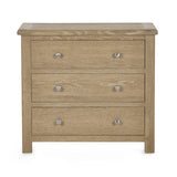 Memphis Limed Oak 3 Drawer Chest