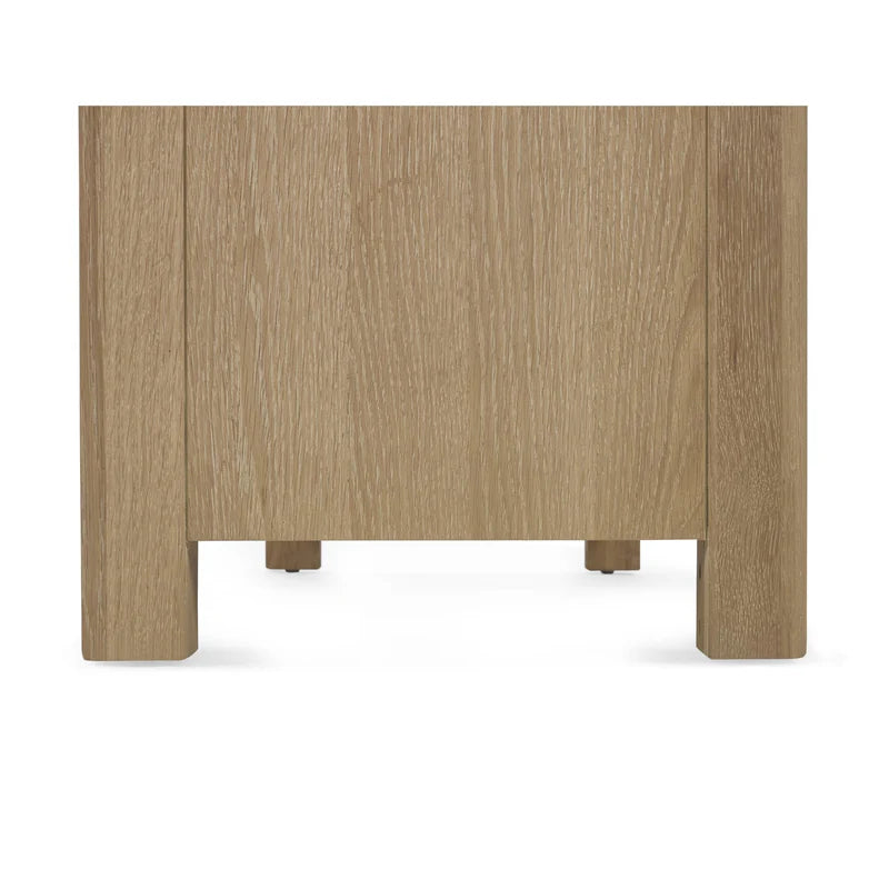 Memphis Limed Oak 6 Drawer Wide Chest