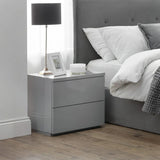 Monaco 2 Drawer Bedside