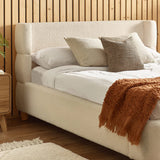 Oberon Bouclé Bed