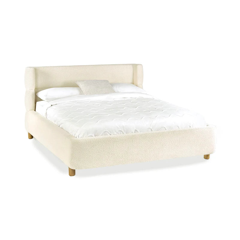 Oberon Bouclé Bed