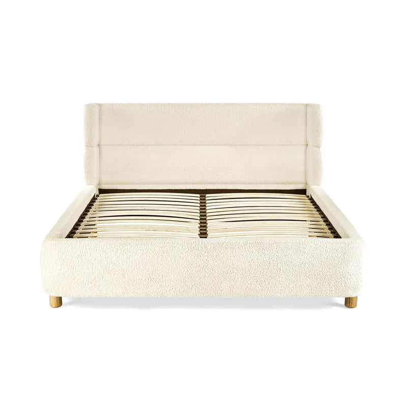 Oberon Bouclé Bed