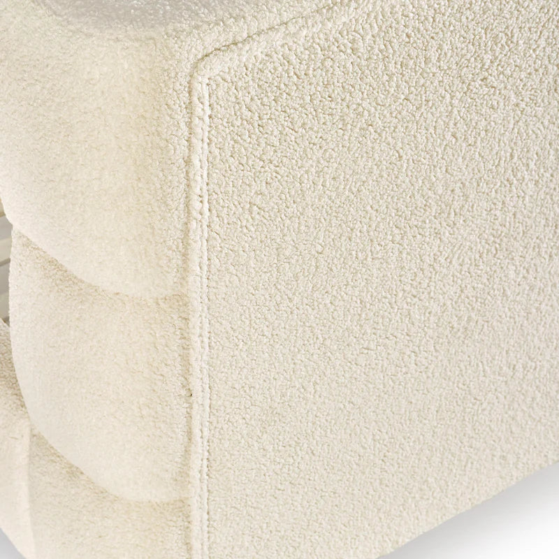 Oberon Bouclé Bed