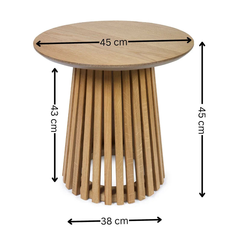Ollie Round Lamp Table