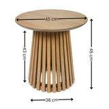 Ollie Round Lamp Table