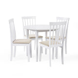 Orwell Round Table with 4 Chairs Dining Set