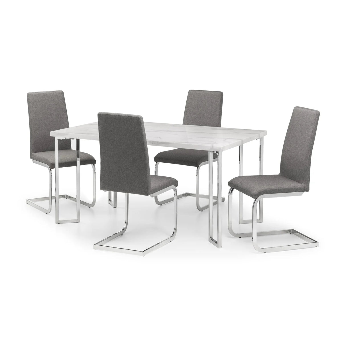 Roma Cantilever Dining Chair (Set of 2)
