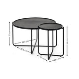 Sagrada Coffee & Lamp Table Set