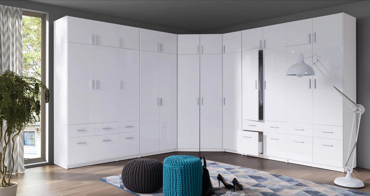 Snow 05 Hinged Door Wardrobe 181cm
