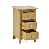 Somerset 3 Drawer Bedside