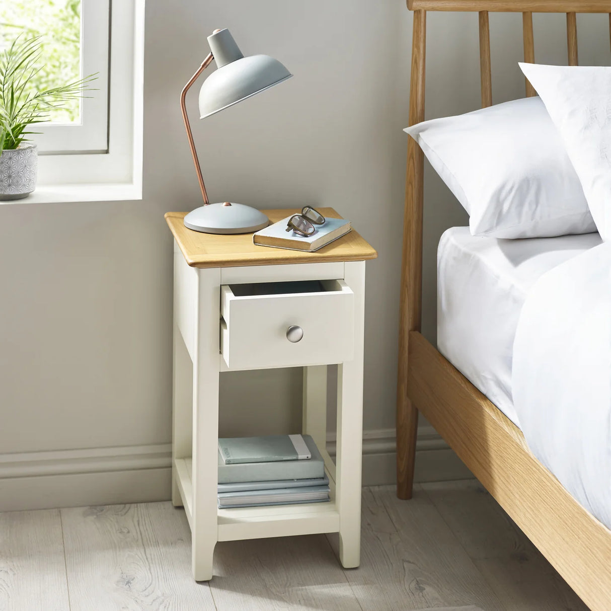 Somerset 1 Drawer Bedside