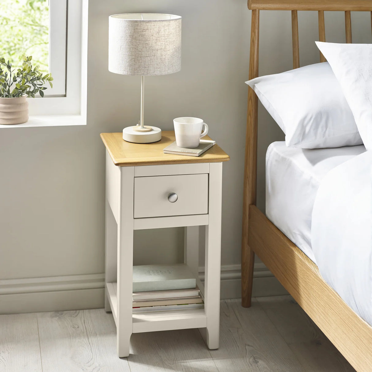 Somerset 1 Drawer Bedside