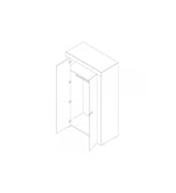 Sky 2 Door Wardrobe