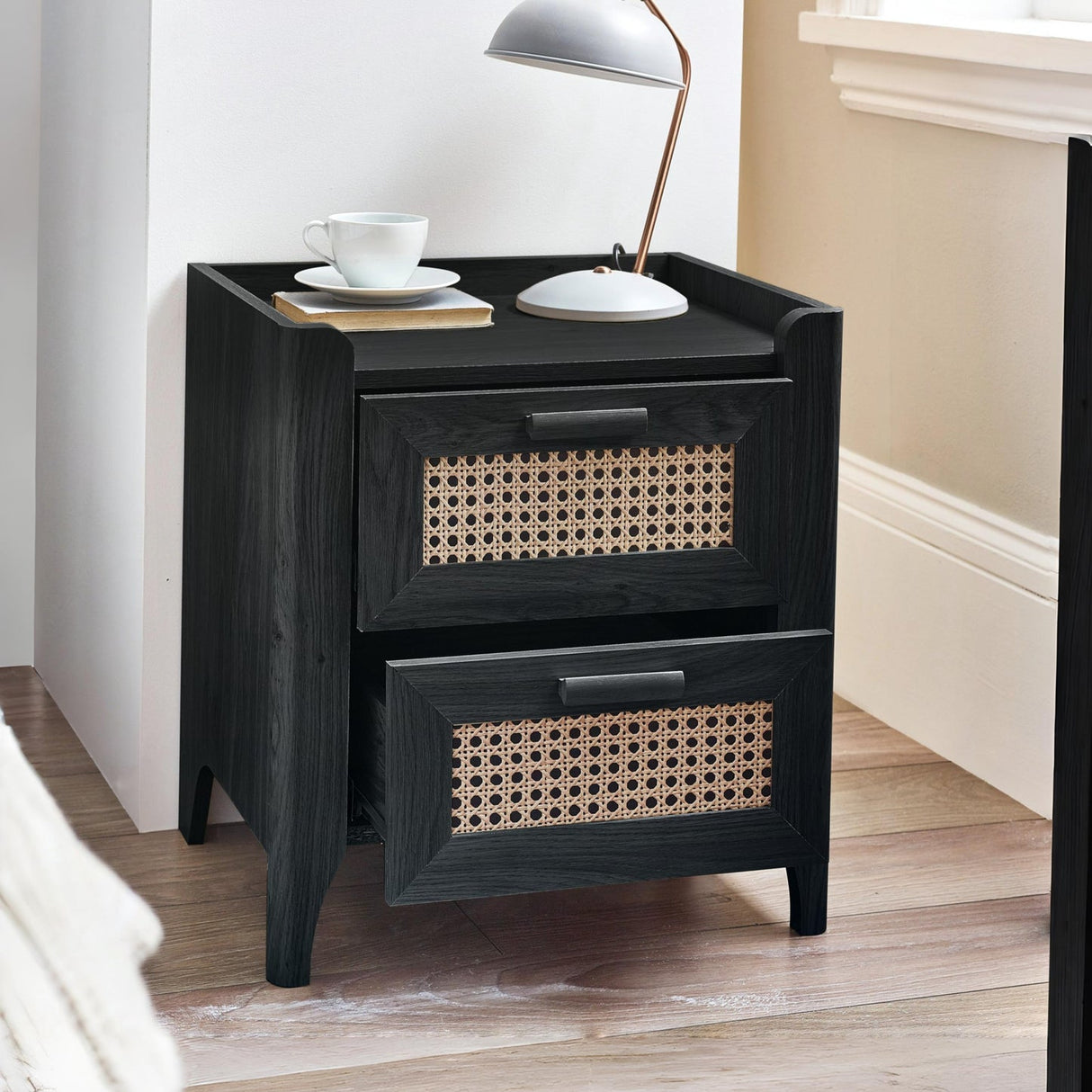 Sydney 2 Drawer Bedside