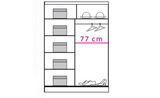 Dome DO8 Sliding Door Wardrobe
