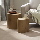 Toba Oval Nest of Tables