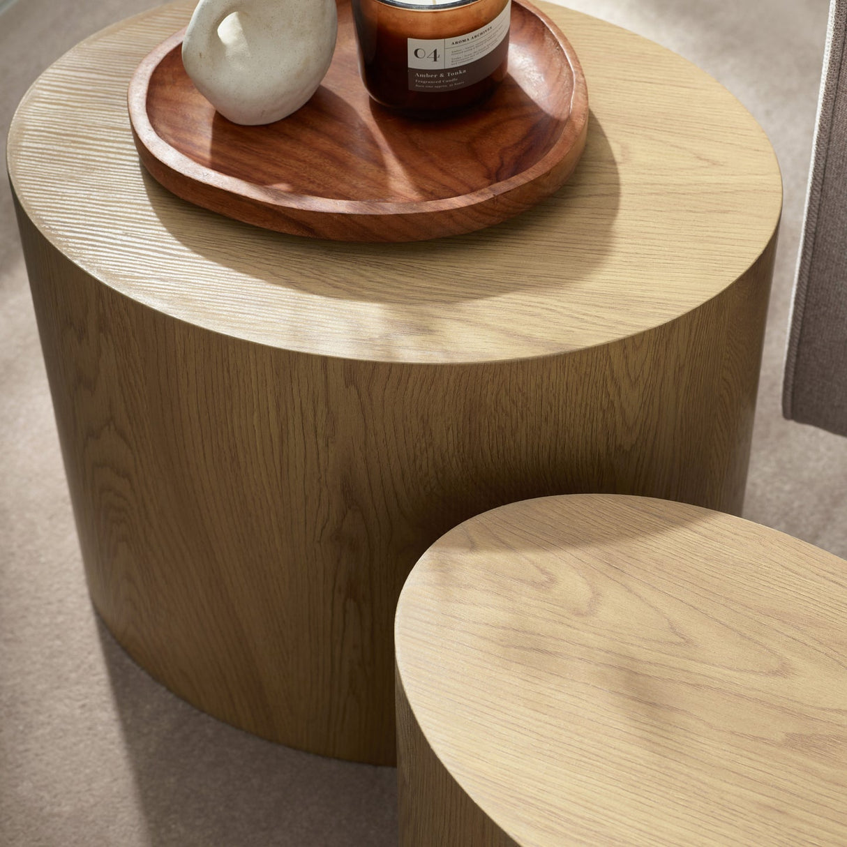 Toba Oval Nest of Tables