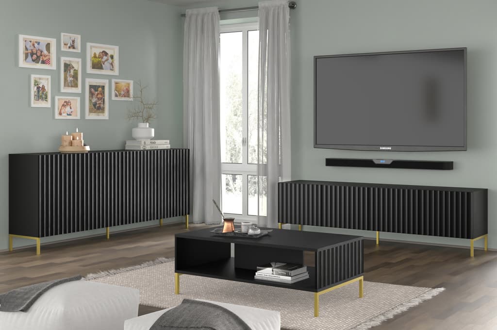 Wave TV Cabinet 200cm