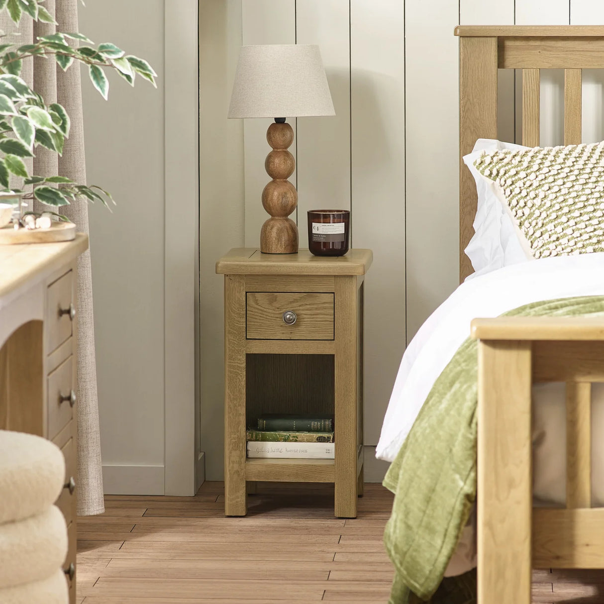 Windsor Slim 1 Drawer Bedside