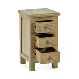 Windsor Slim 3 Drawer Bedside