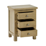 Windsor 3 Drawer Bedside