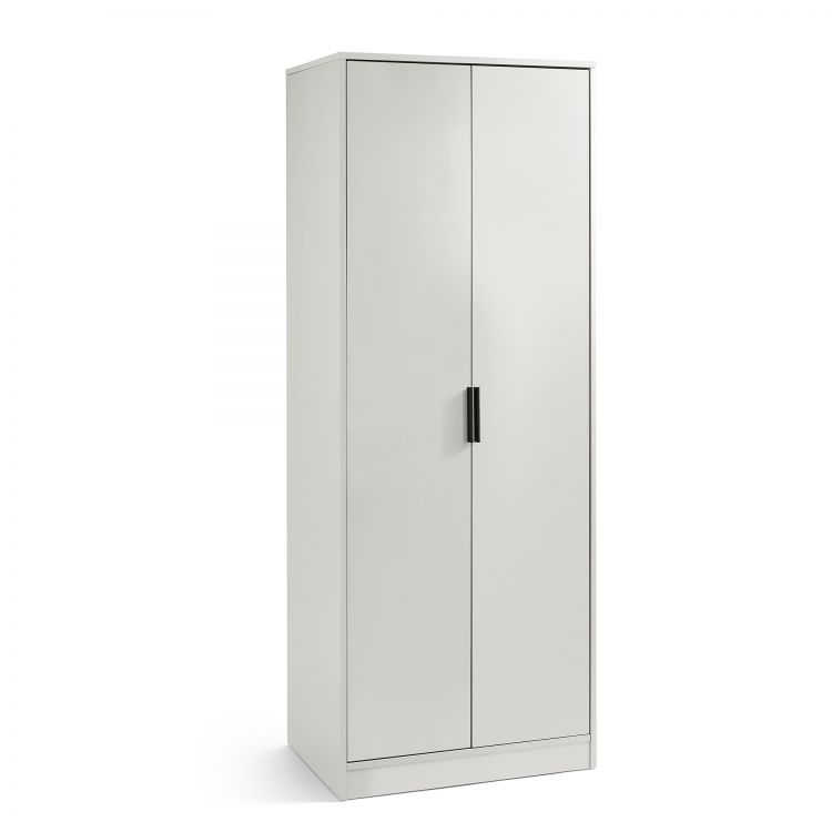 Alba 2 Door Wardrobe - Silk Grey