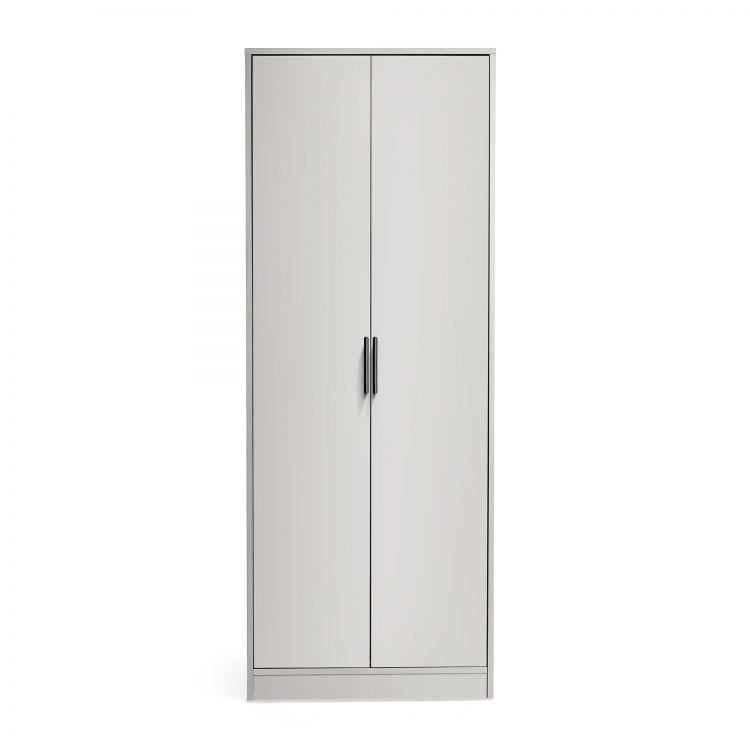 Alba 2 Door Wardrobe - Silk Grey