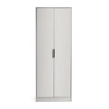 Alba 2 Door Wardrobe - Silk Grey