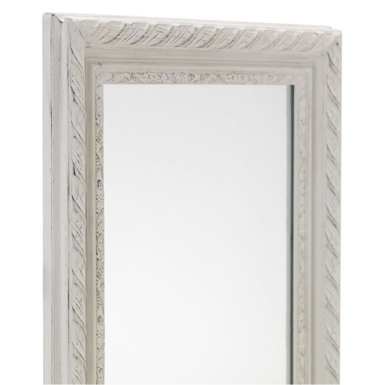 Allegro White Dress Mirror