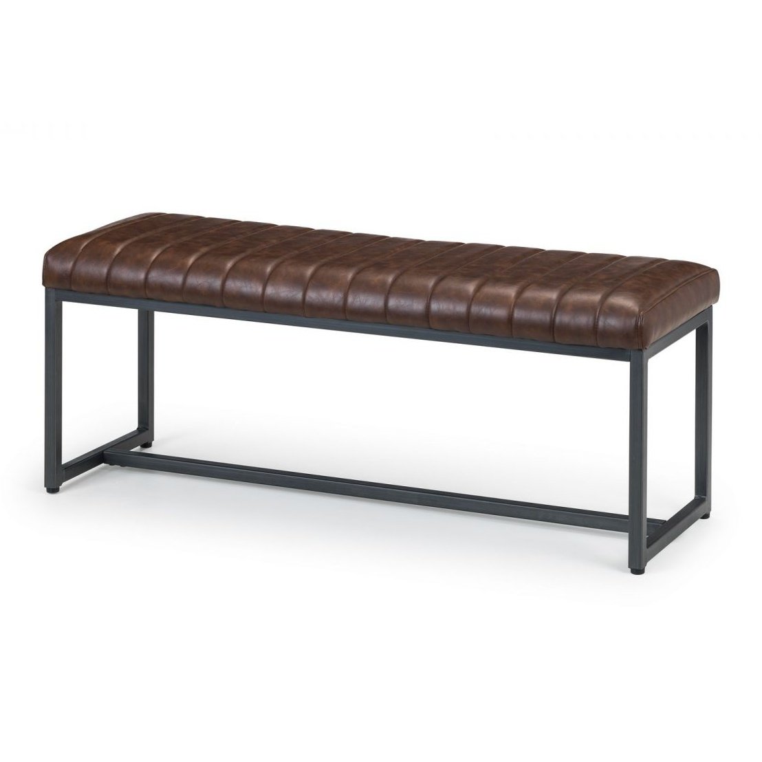 Brooklyn Upholstered Bench - Charcoal