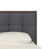 Calla Beds in Walnut/Grey
