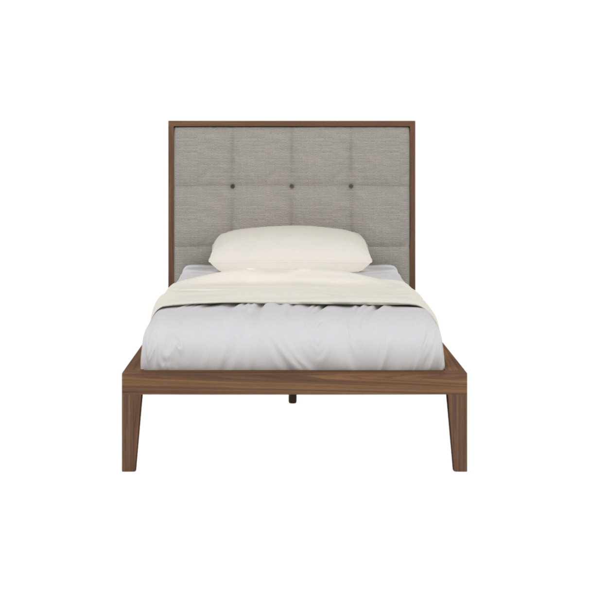 Calla Beds in Walnut/Natural