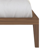 Calla Beds in Walnut/Natural