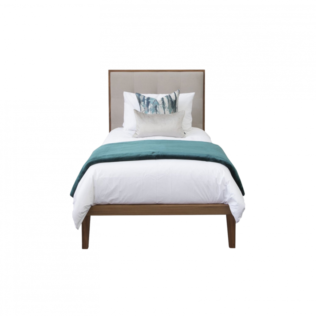 Calla Beds in Walnut/Natural
