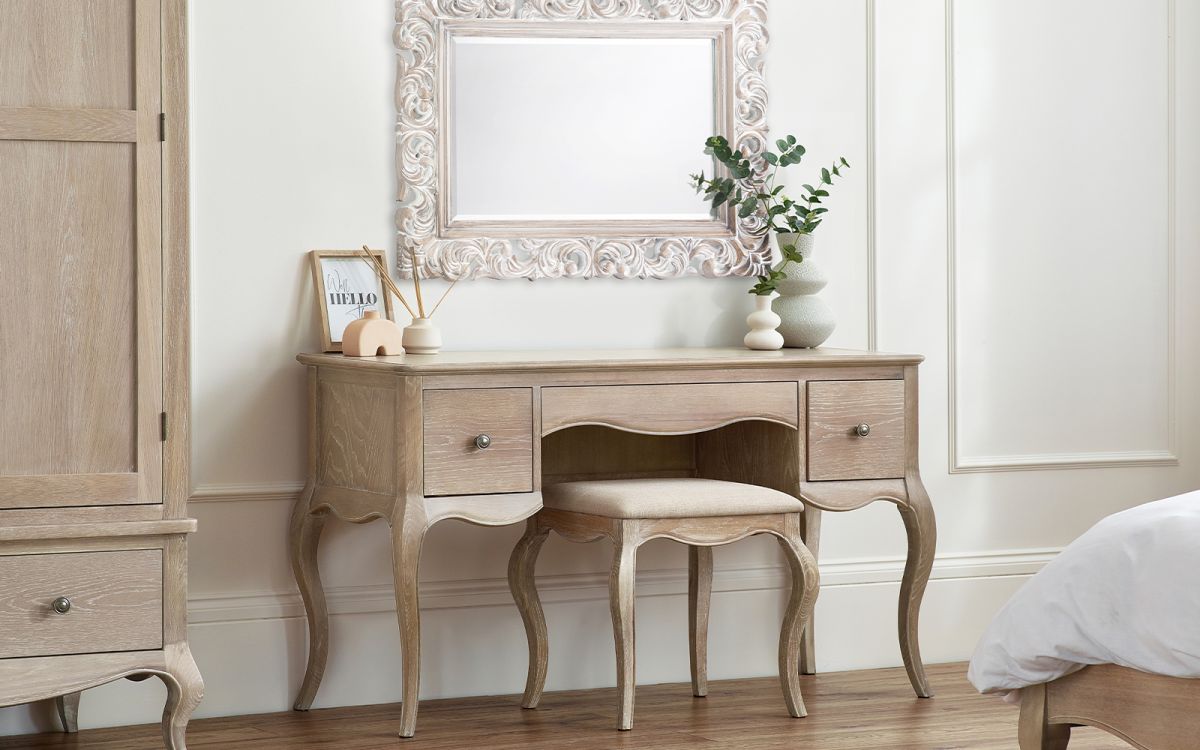 Camille Dressing Table & Stool